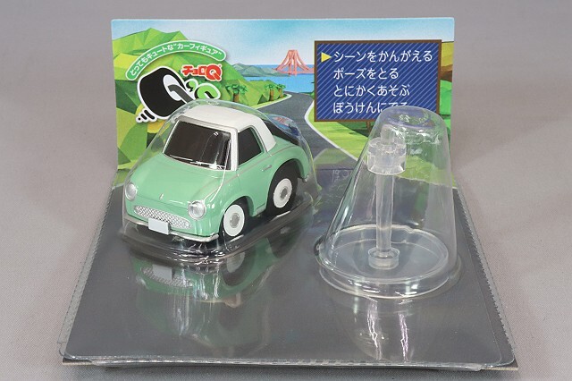 チョロQ Q's 日産 フィガロ (緑/白)