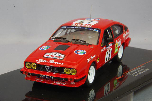 イクソ 1/43 アルファロメオ GTV6 1986 ツールドコルス ラリー
