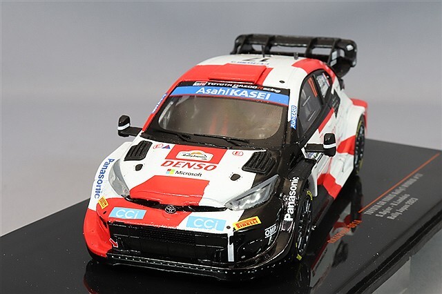 イクソ 1/43 トヨタ GR ヤリス ラリー1 2023 ラリージャパン 2位