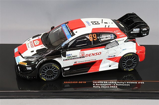 SPARK 1/43 トヨタ GRヤリス 2023 ラリージャパン　ロバンペラ スパーク 1/43 トヨタ GRヤリス ラリー1 HYBRID No.69 2023 WRC