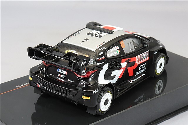 イクソ 1/43 トヨタ GR ヤリス ラリー1 ハイブリッド 2024 サファリ
