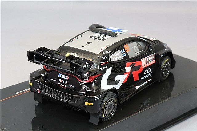 イクソ 1/43 トヨタ GR ヤリス ラリー1 ハイブリッド 2024 サファリ