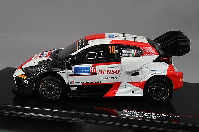 イクソ 1/43 トヨタ GR ヤリス RALLY1 2022 エストニアラリー #18 勝田