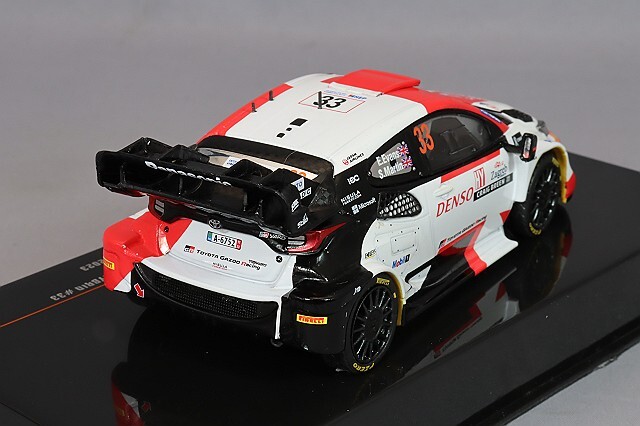 イクソ 1/43 トヨタ GR ヤリス ラリー1 2023 クロアチア ラリー