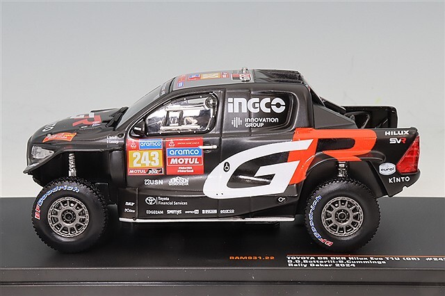 1/18 トヨタ GR DKR ハイラックス evo ダカールラリー 2024｜トヨタは