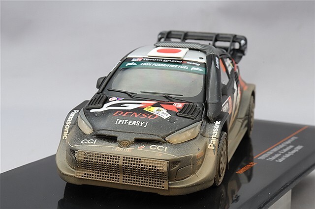 イクソ 1/43 トヨタ GR ヤリス ラリー1 HV 2024 サファリ ラリー