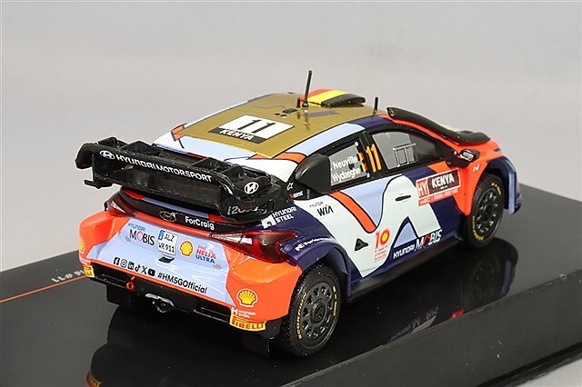 【ヌービル直筆サイン入り】イクソ 1/43 ヒョンデ i20クーペ WRC 1/43 i20クーペ WRC 【ヌービル直筆サイン入り】イクソ ヒョンデ