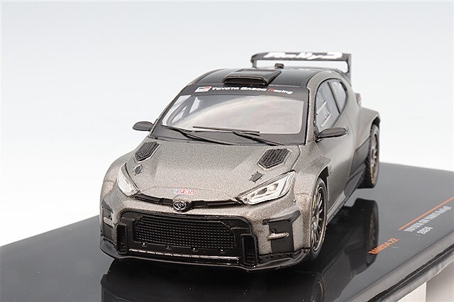 イクソ 1/43 トヨタ GR ヤリス ラリー2 2024 グレーメタリック
