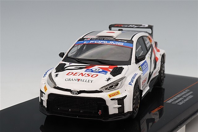 タナ1/18 トヨタ GR ヤリス フィンランドラリー 2024 山本雄紀 1:18 ixo GR ヤリス Rally2 Hybrid WRC フィンランドラリー 2024 山本