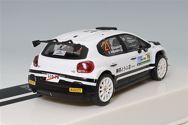 1/43シトロエン C3 ラリー2 藤原とうふ店 2024年ラリージャパン 1/43シトロエン C3 ラリー2 藤原とうふ店 2024年ラリージャパン 1/43