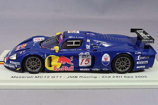 スパーク 1/43 マセラティ MC12 GT1 2005 スパ24H 2位 #15 A