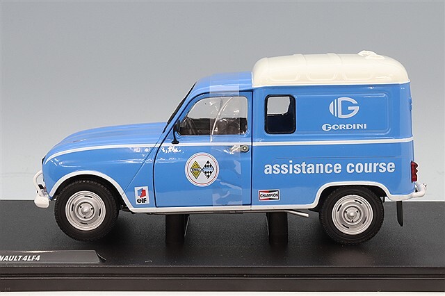 ソリド 1/18 ルノー 4LF4 ゴルディニサービス 1976 ブルー