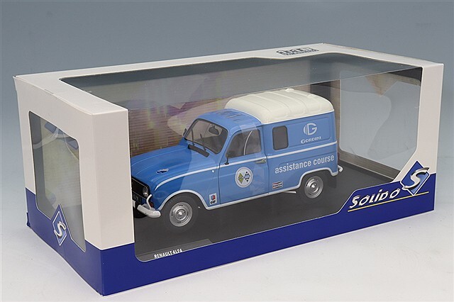 ソリド 1/18 ルノー 4LF4 ゴルディニサービス 1976 ブルー