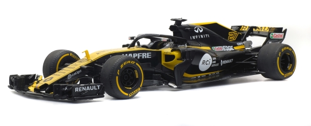 F1 支給品　ルノー　RENAULT イエロー ブラック ベスト Mサイズ ソリド 1/18 ルノー R.S.18 ラウンチバージョン ブラック/イエロー