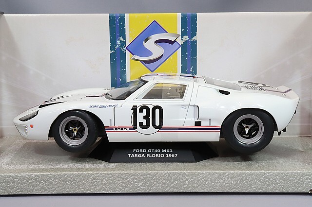 ソリド 1/18 フォード GT40 ホワイト ソリド 1/18 フォードGT40 ホワイト/ブルー ソリド 1/18 フォードGT40