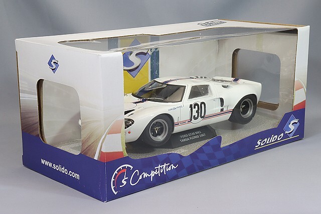 ソリド 1/18 フォード GT40 ホワイト Amazon | ソリド 1/18 フォード GT40 ホワイト | ミニカー・ダイ