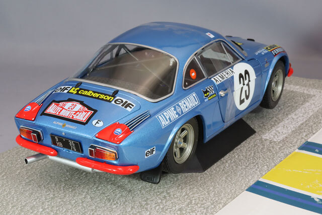 往年のラリー車 アルピーヌ ルノー A110 イタリア製 1/16 モンテカルロ 往年のラリー車 アルピーヌ ルノー A110 イタリア製 1/16