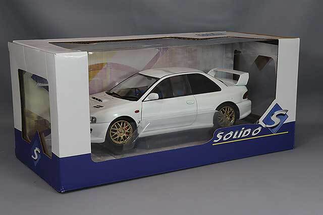ソリド 1/18 スバル インプレッサ 22B 1998 ホワイト