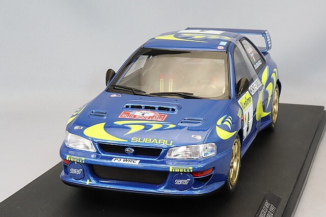 ソリド 1/18 スバル インプレッサ 22B 1997 モンテカルロ ラリー
