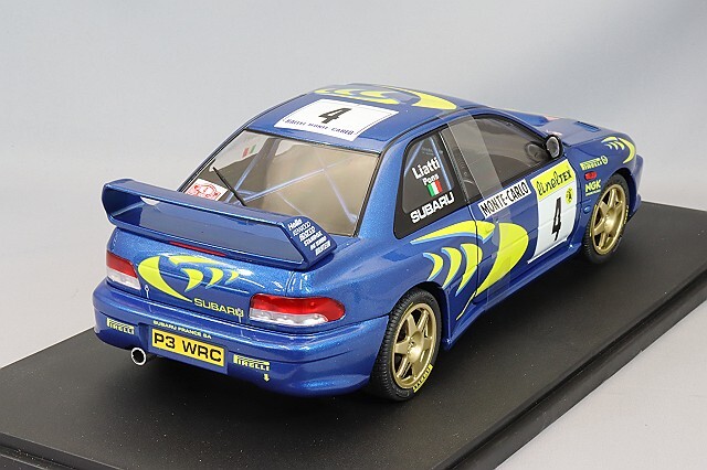 ソリド 1/18 スバル インプレッサ 22B モンテカルロラリー 1997 #4 再入荷