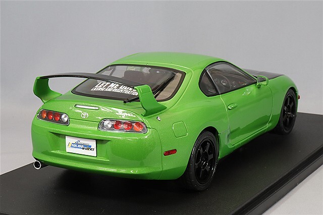 ソリド 1/18 トヨタ スープラ Mk.4 A80 ソリドワークス 1993 グリーン