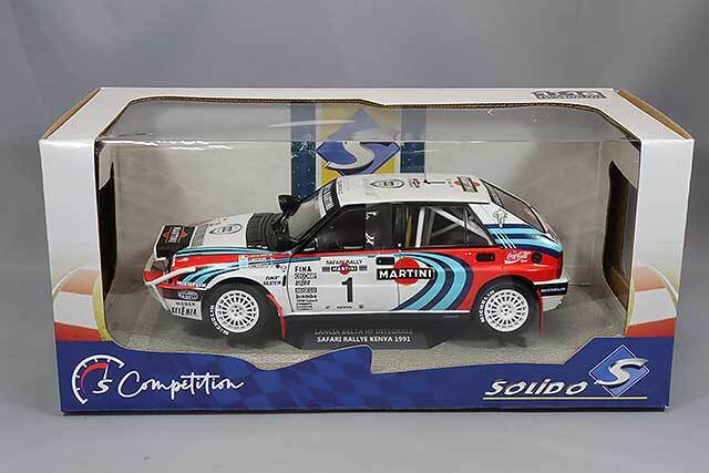ソリド 1/18 ランチア デルタ HF インテグラーレ 1991 ケニア