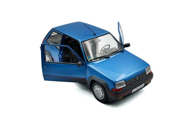 ソリド 1/18 ルノー 5 GT ターボ Mk.1 1985 ブルー