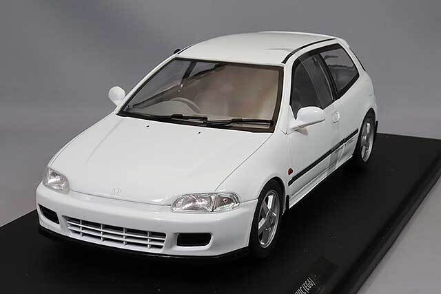 ソリド 1/18 ホンダ シビック EG6 1991 ホワイト