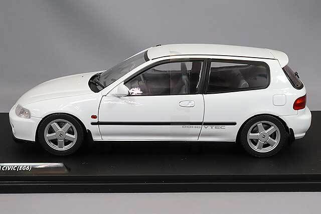 ソリド 1/18 ホンダ シビック EG6 1991 ホワイト