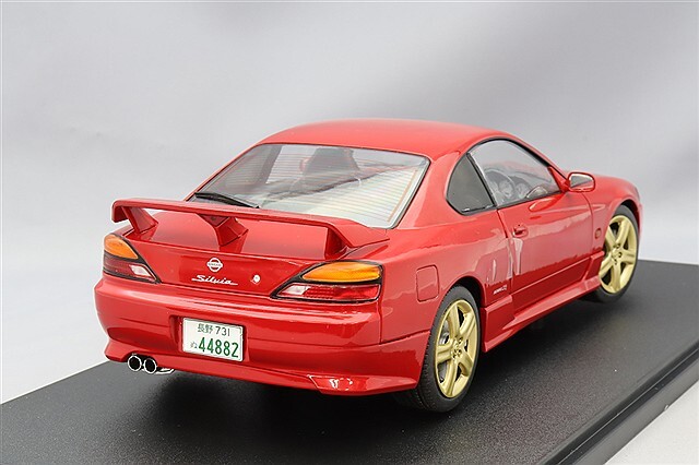 ソリド 1/18 日産 シルビア S15 スペックR エアロ 1999 レッド