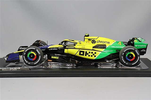 ソリド 1/18 マクラーレン F1 チーム MCL38 2024 F1 モナコGP #4