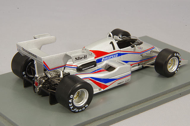 スパーク 1/43 ザクスピード 841 1984 F1 プレゼンテーション