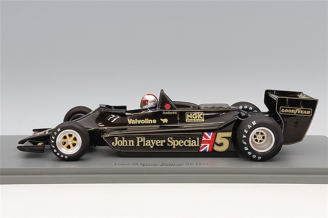 1/18ロータス フォー791978年ベルギーGP マリオ・アンドレッティ #5 スパーク 1/18 ロータス 79 1978 F1 ベルギーGP ウィナー #5 M