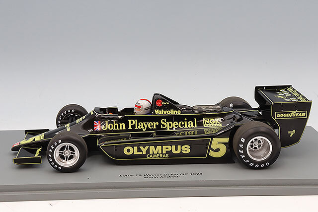 スパーク　1/18 ロータス79 1978 オランダGPウィナー スパーク 1/18 ロータス 79 F1 1978 オランダGP ウィナー #5 M