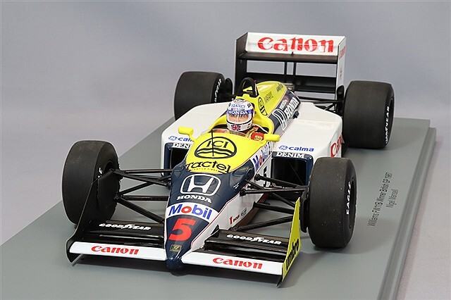 スパーク 1/18 ウィリアムズ FW11B 1987 F1 イギリスGP ウィナー