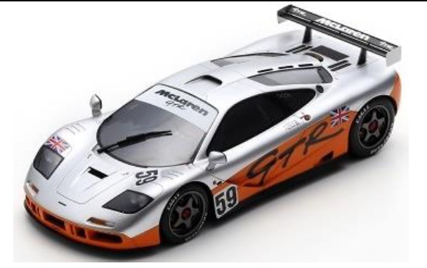 予約品】 スパーク 1/18 マクラーレン F1 GTR ルマン24H 1995