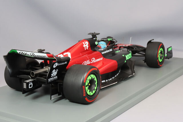 スパーク 1/18 アルファロメオ F1チーム キック C43 2023 F1 ベルギー