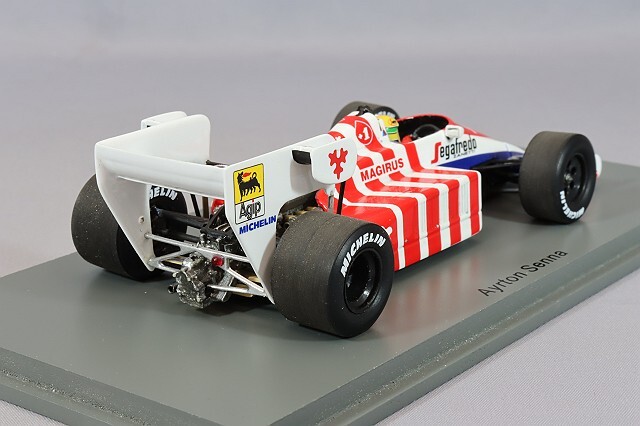 スパーク 1/43 トールマンTG184 A.セナ 1984 ポルトガルGP3位 スパーク 1/43 トールマン TG184 1984 F1 ポルトガルGP 3位 #19
