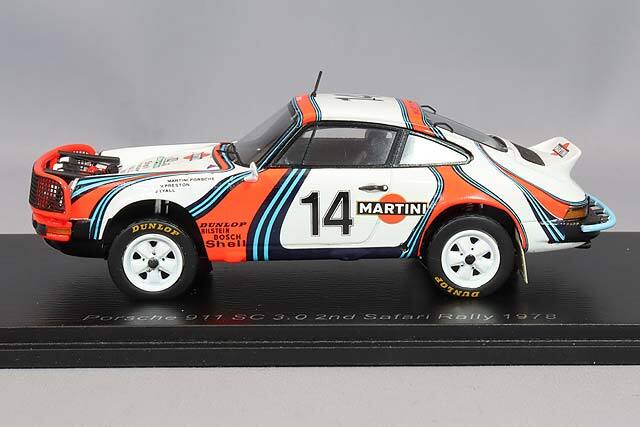 スパーク 1/43 ポルシェ 911 SC 3.0 1978 サファリ ラリー 2位 #14 V
