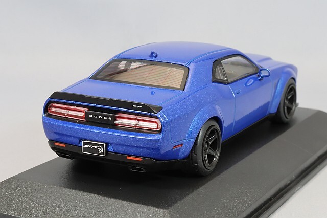 ソリド 1/43 ダッジ チャレンジャー SRT デーモン 2018 ブルー