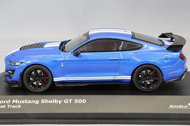 ソリド 1/43 フォード マスタング GT500 2020 ブルー