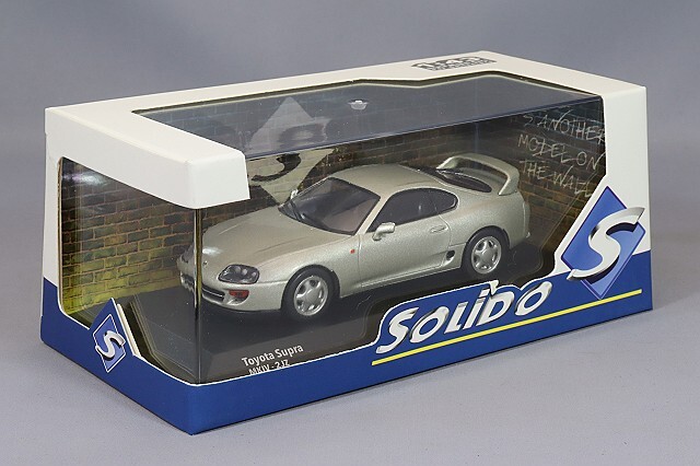 ソリド 1/43 トヨタ スープラ Mk.4 JZA80 2002 シルバー