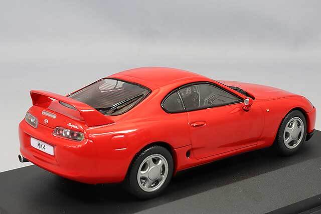 トヨタ ソアラ 1/43 スーパーレッド ソリド 1/43 トヨタ スープラ Mk.4 JZA80 2001 レッド