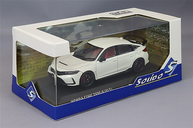 ソリド 1/43 ホンダ シビック タイプR 2022 ホワイト
