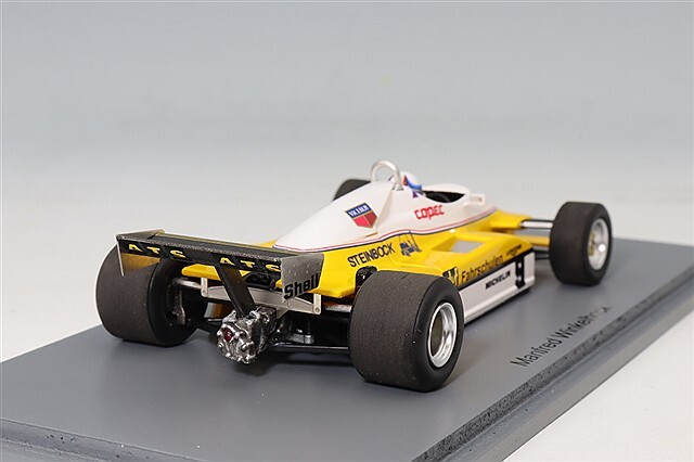 スパーク 1/43 ATS D5 1982 F1 オーストラリアGP #9 M.ヴィンケルホック