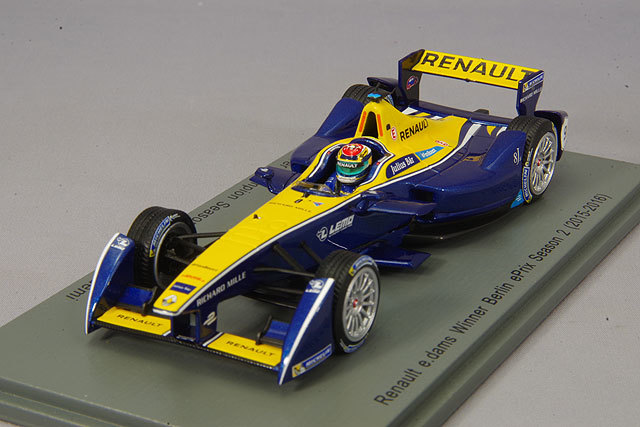 スパーク 1/43 ルノー e.dams 2015-2016 フォーミュラE シーズン2 