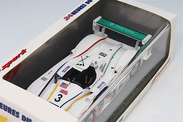 スパーク 1/43 アウディ R8 2005 ルマン24H ウィナー #3 M.ワーナー