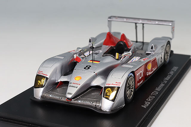 スパーク 1/43 アウディ R10 TDI 2006 ルマン24時間 ウィナー #8 F