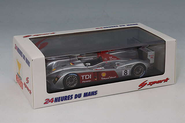 スパーク 1/43 アウディ R10 TDI 2006 ルマン24時間 ウィナー #8 F