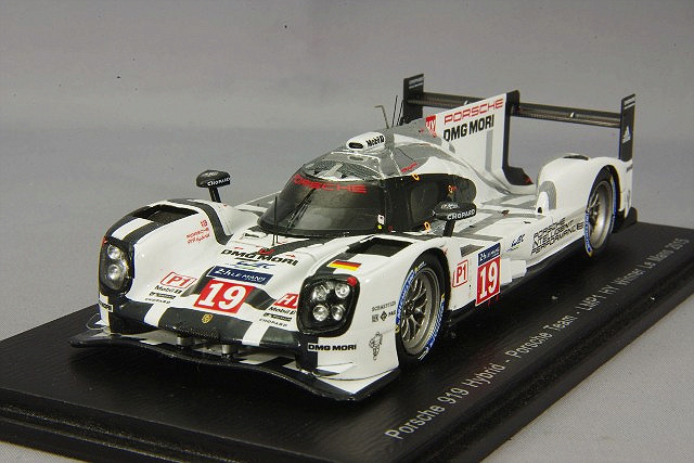スパーク 1/43 ポルシェ 919 ハイブリッド LMP1 ポルシェ チーム 2015